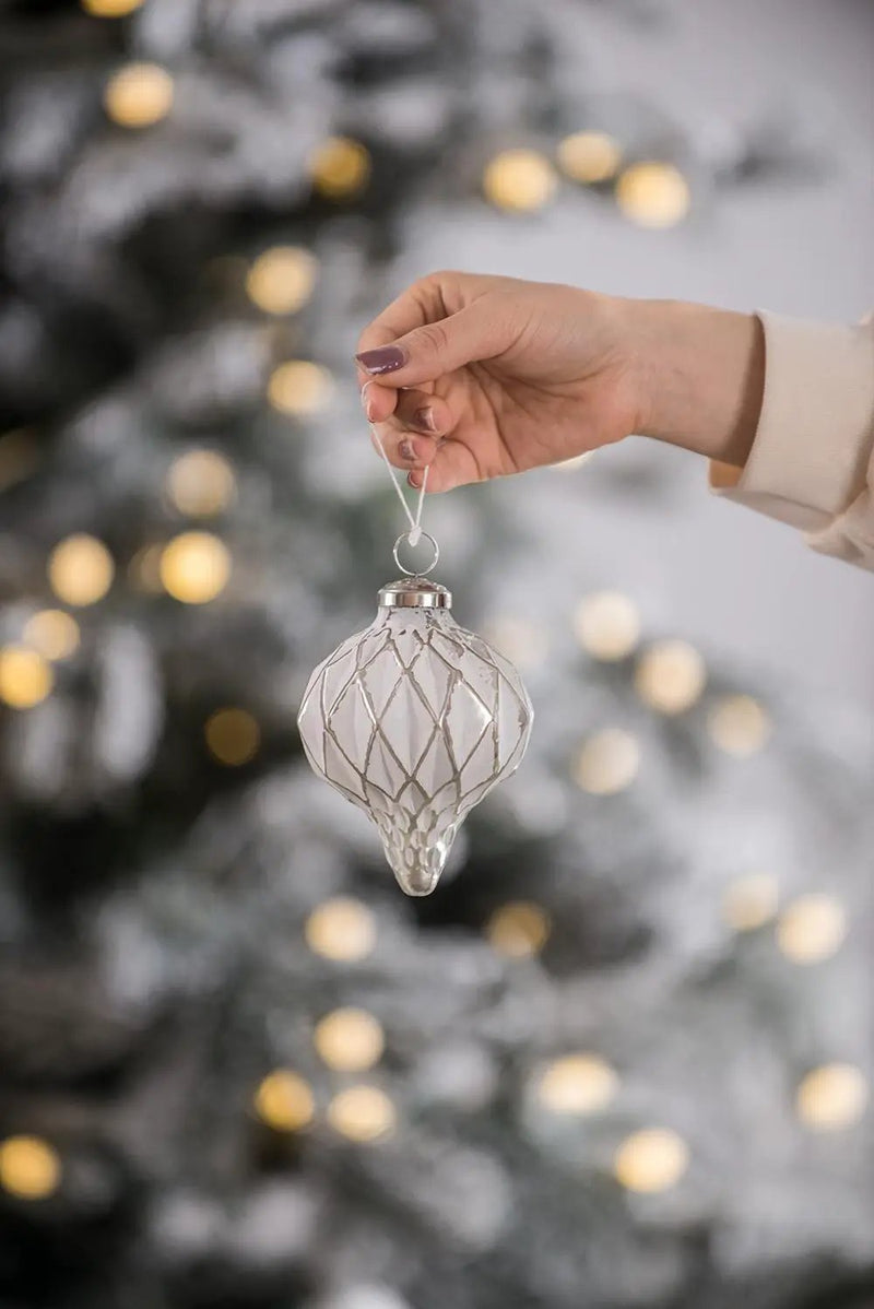Christmas Ball Ornaments, Decorative Hanging Ball Christmas Tree Ornaments by HouseOfZazla