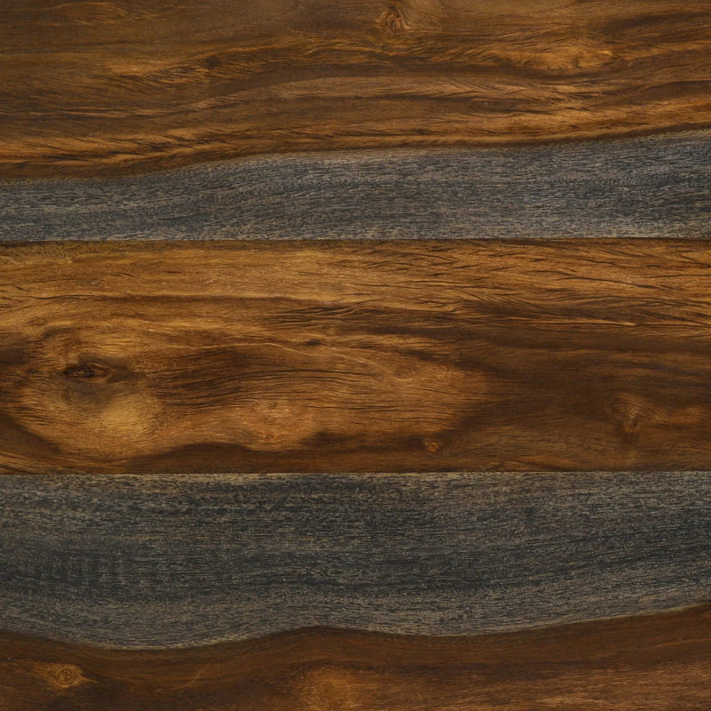 Neve 80-inch Live Edge Dining Table Grey Sheesham by Unique Piece Furniture