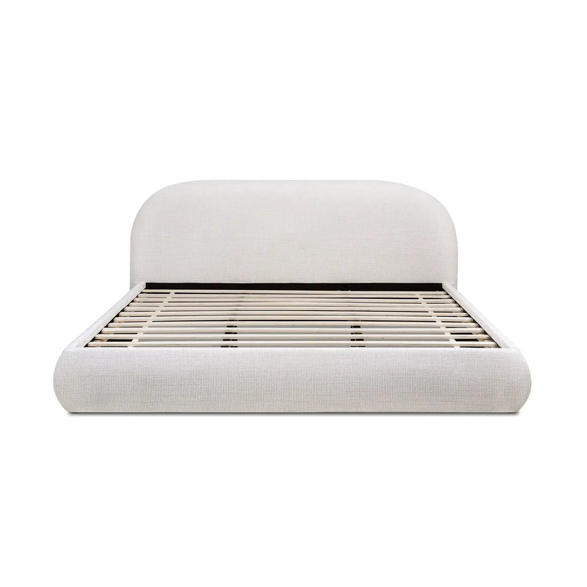 Archie Puffy Grounded - Upholstered Platform Bed, photo 2 of 49