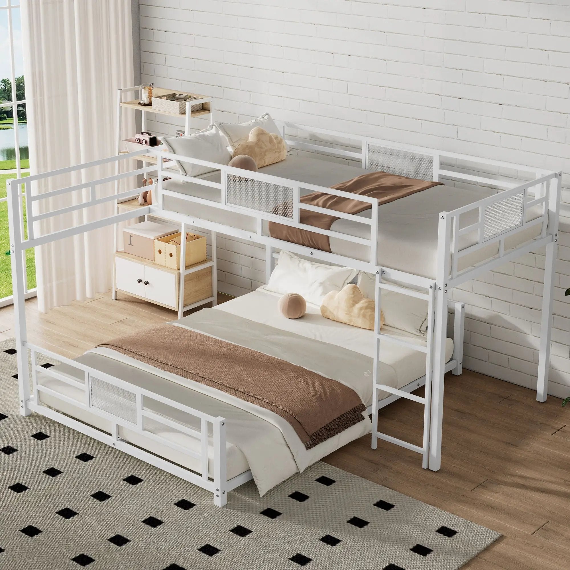 L-Shaped Bunk Bed by HouseOfZazla