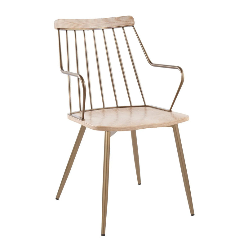 Preston - FarmhouseDining Chair (Set of 2) by HouseOfZazla