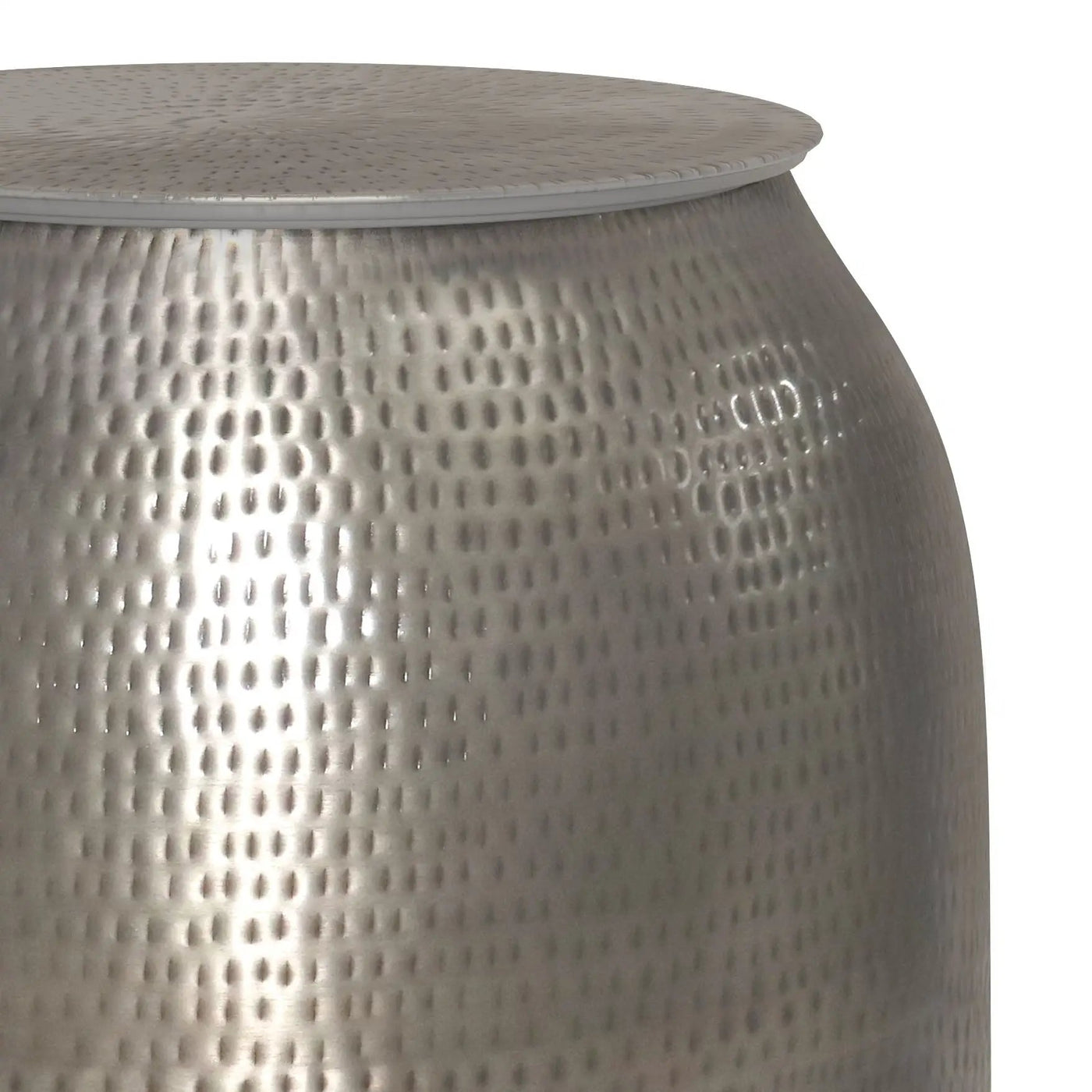 Griffen - Handcrafted Metal Storage Accent Table by HouseOfZazla