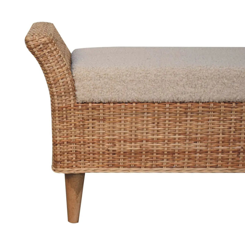 Riviera - Woven Bench - Oak by HouseOfZazla