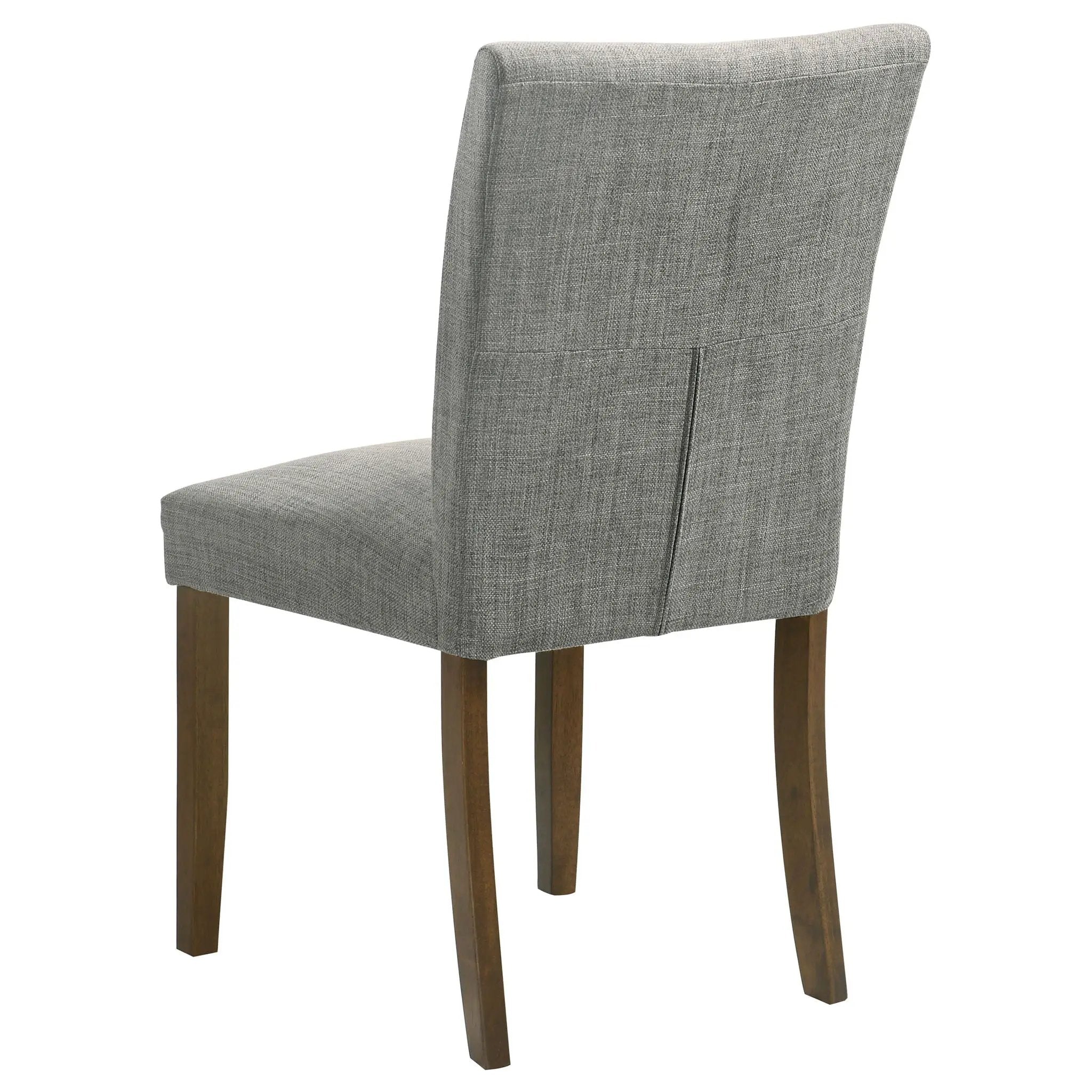 Paxton Upholstered Dining Side Chair Grey (Set of 2) by Unique Piece Furniture