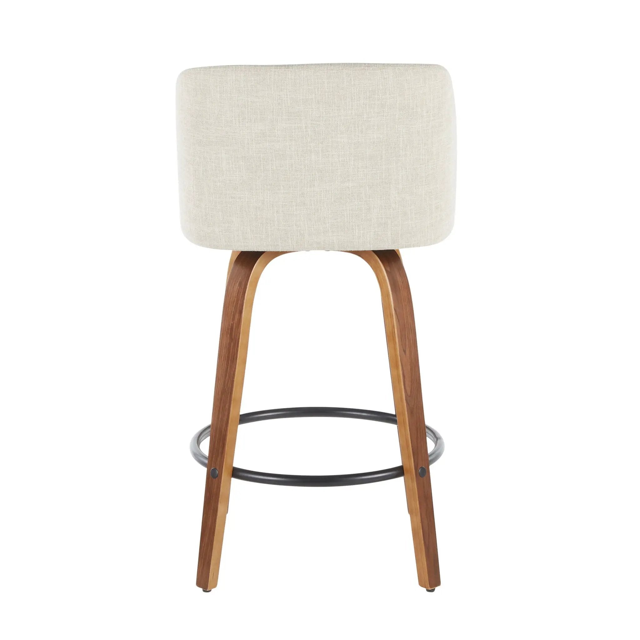 Toriano - Mid-Century Modern Counter Stool (Set of 2) by Unique Piece Furniture