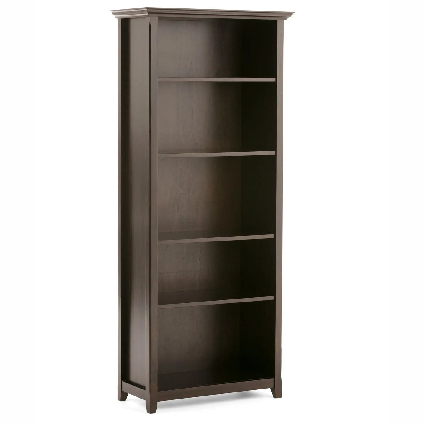 Amherst - 5 Shelf Bookcase, Handcrafted by HouseOfZazla