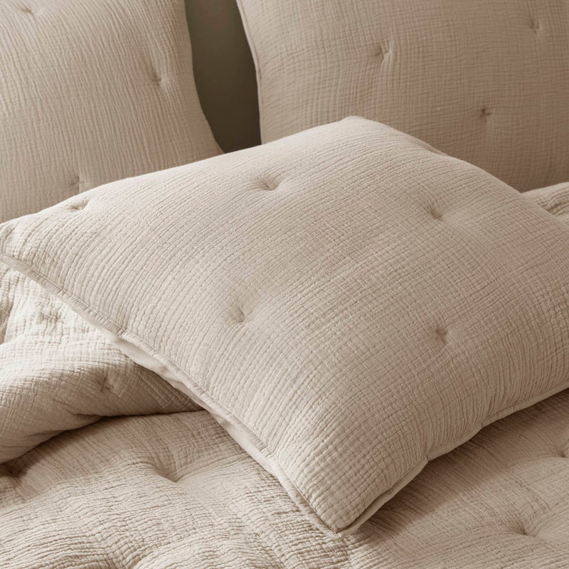 3-Piece Full/Queen Cotton Embroidered Quilt Set, photo 7 of 10