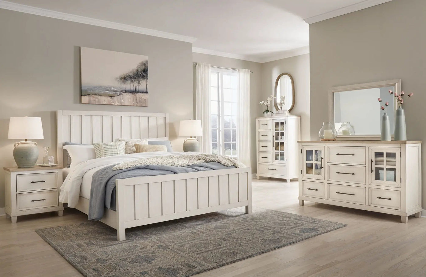 Shaybrock - Panel Bedroom Set by Unique Piece Furniture