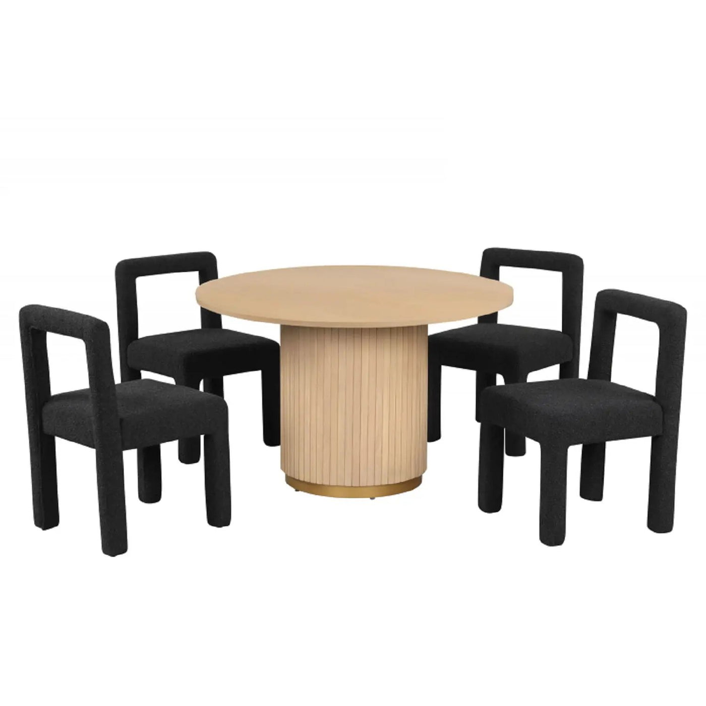 Dining Chairs With Square Open Back (Set of 2) by Unique Piece Furniture