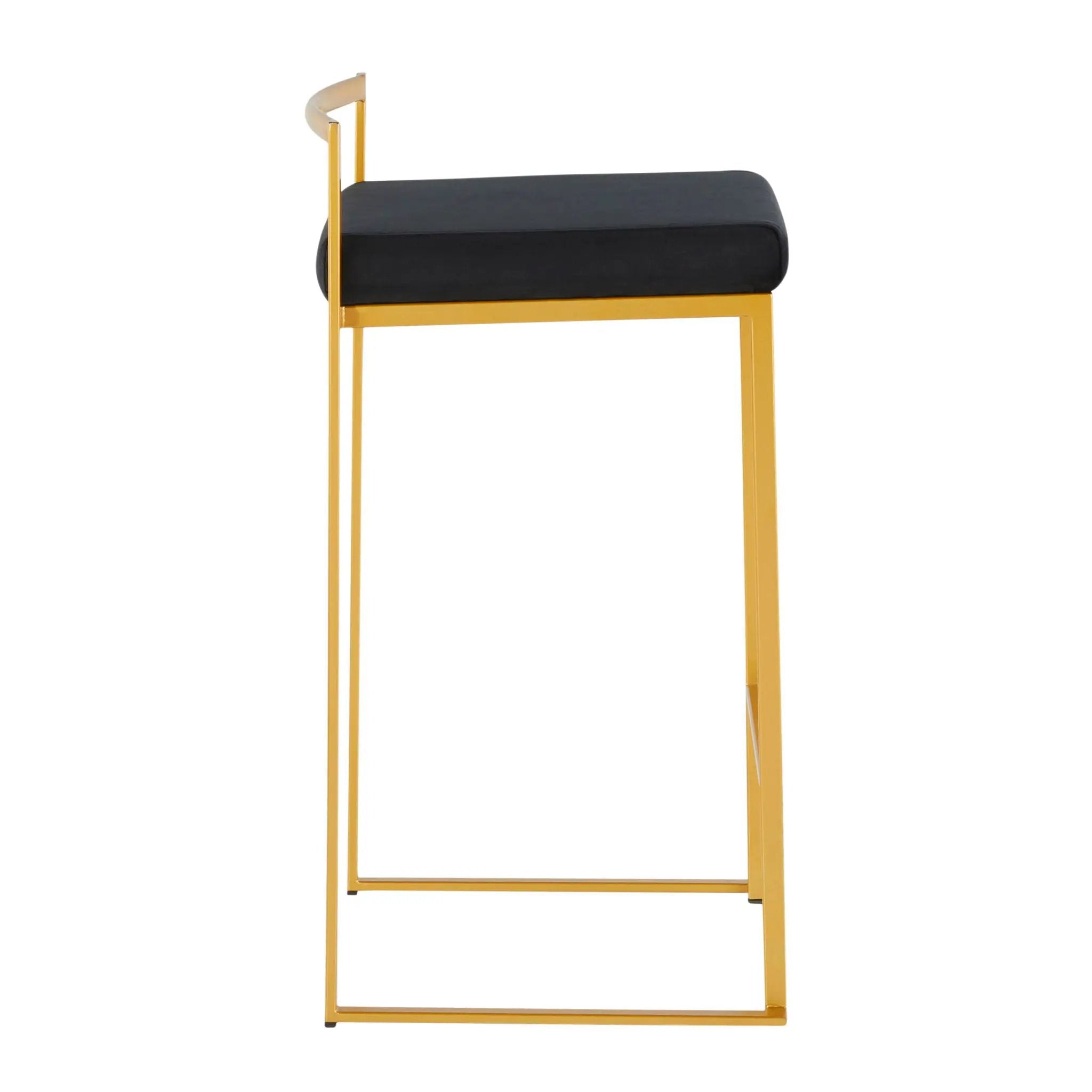 Fuji - Contemporary / Glam Design Counter Stool (Set of 2) by Unique Piece Furniture