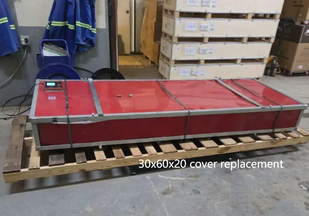 Cover Replacement for Double Truss Storage Shelter by Chery Industrial