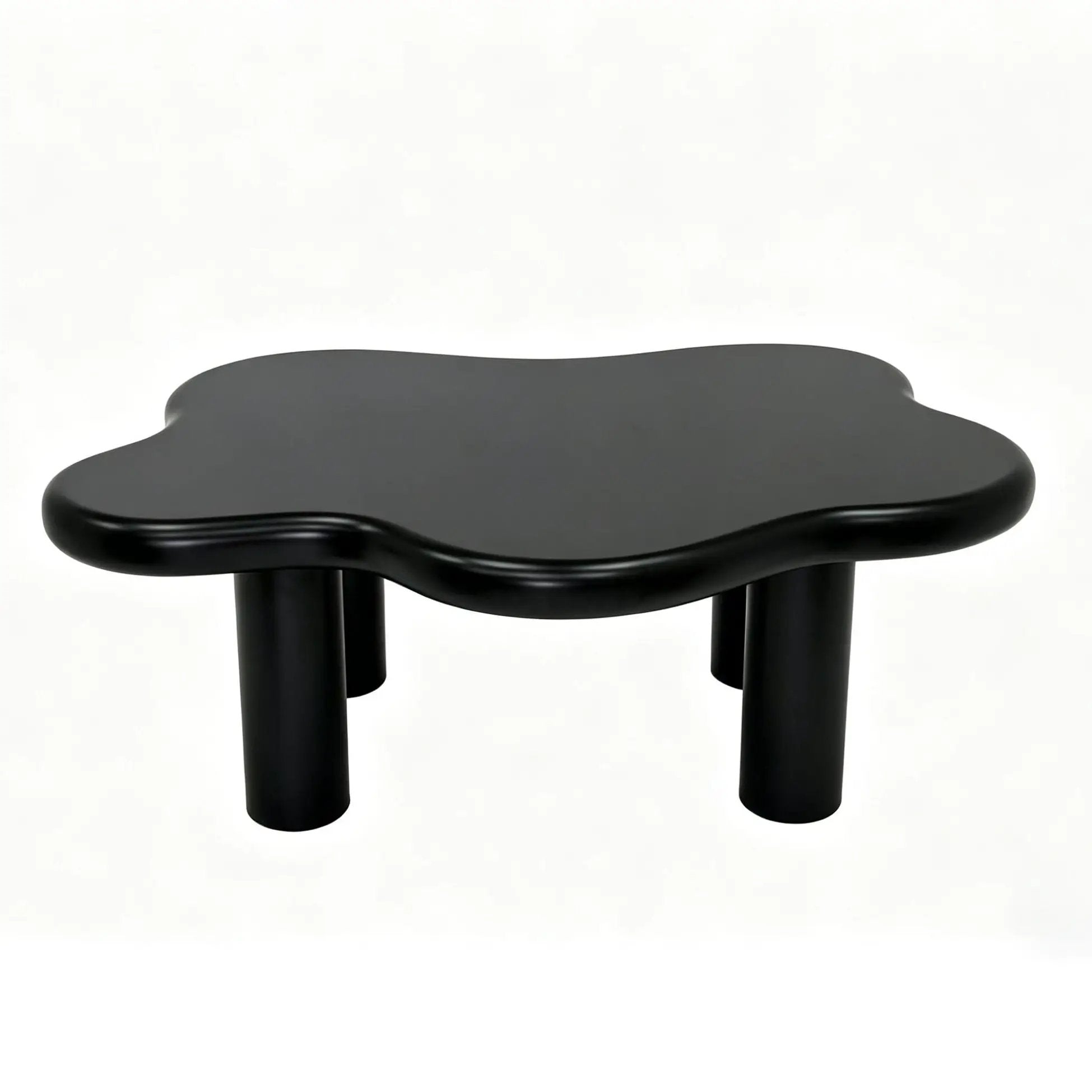 Cloud Shaped Coffee Table With 4 Round Legs by HouseOfZazla