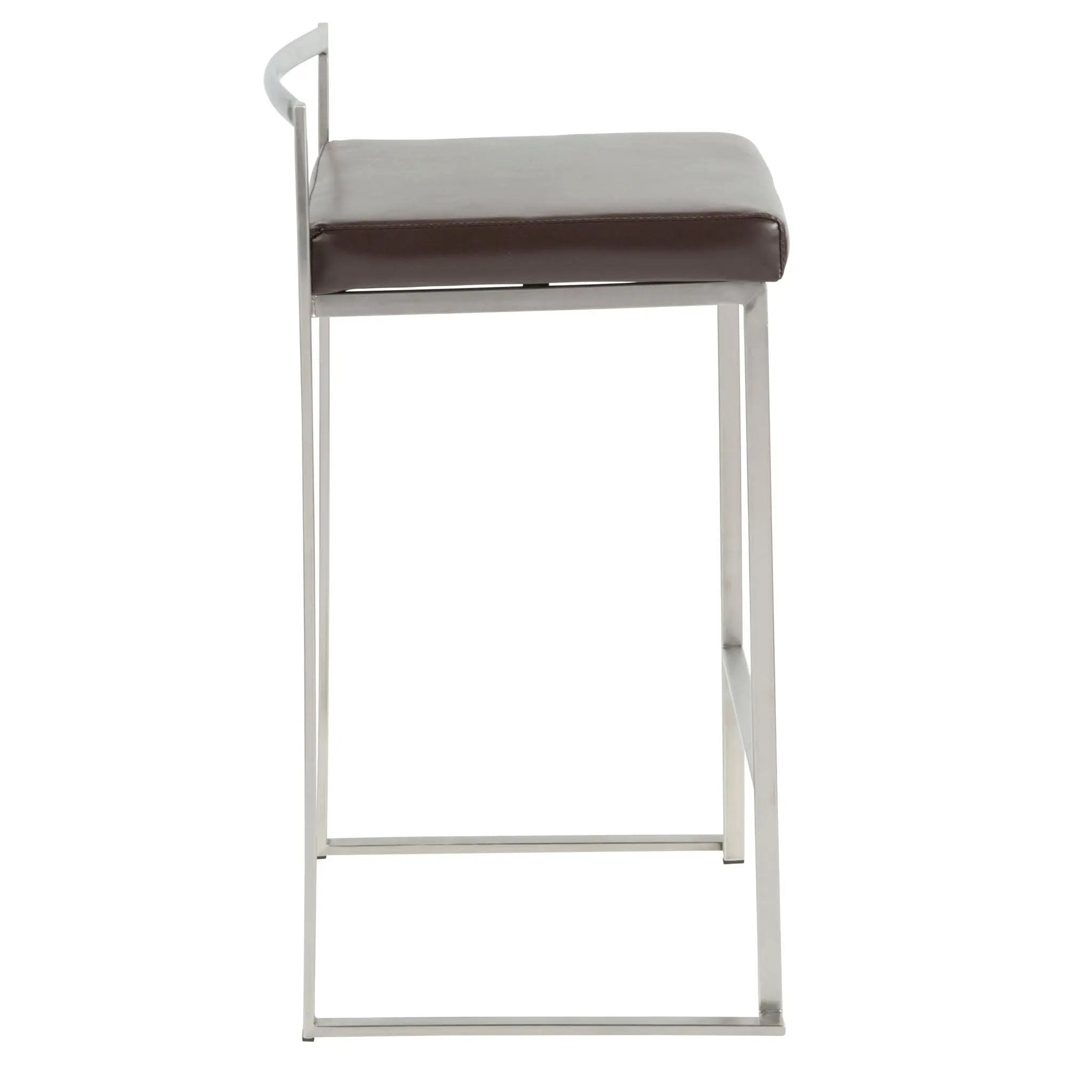 Fuji - Contemporary, Stackable Elegant Counter Stool (Set of 2) by Unique Piece Furniture