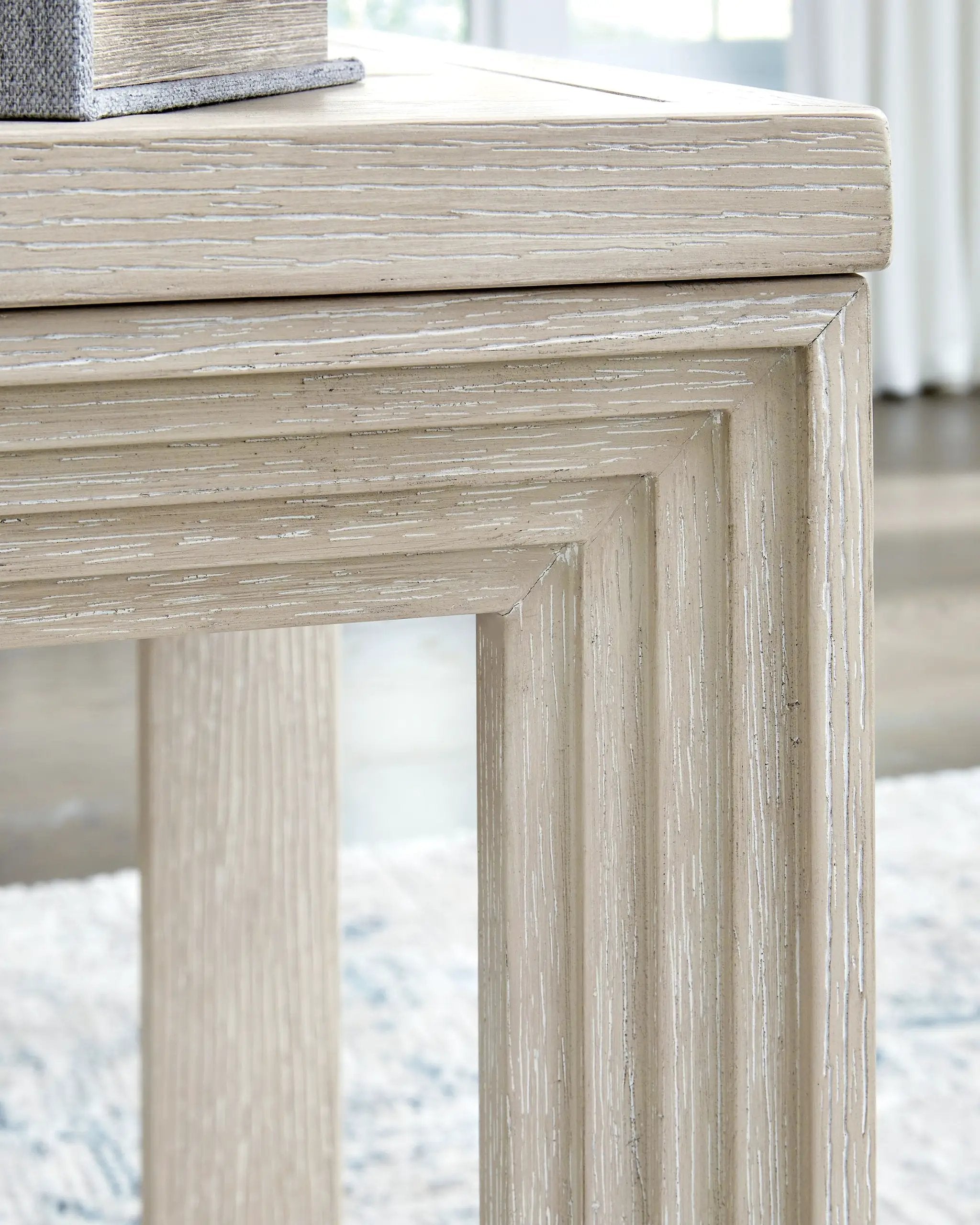 Marxhart - Square End Table - Bisque by Unique Piece Furniture