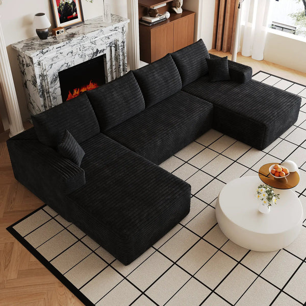 134" Cloud Sectional Sofa, photo 2 of 6