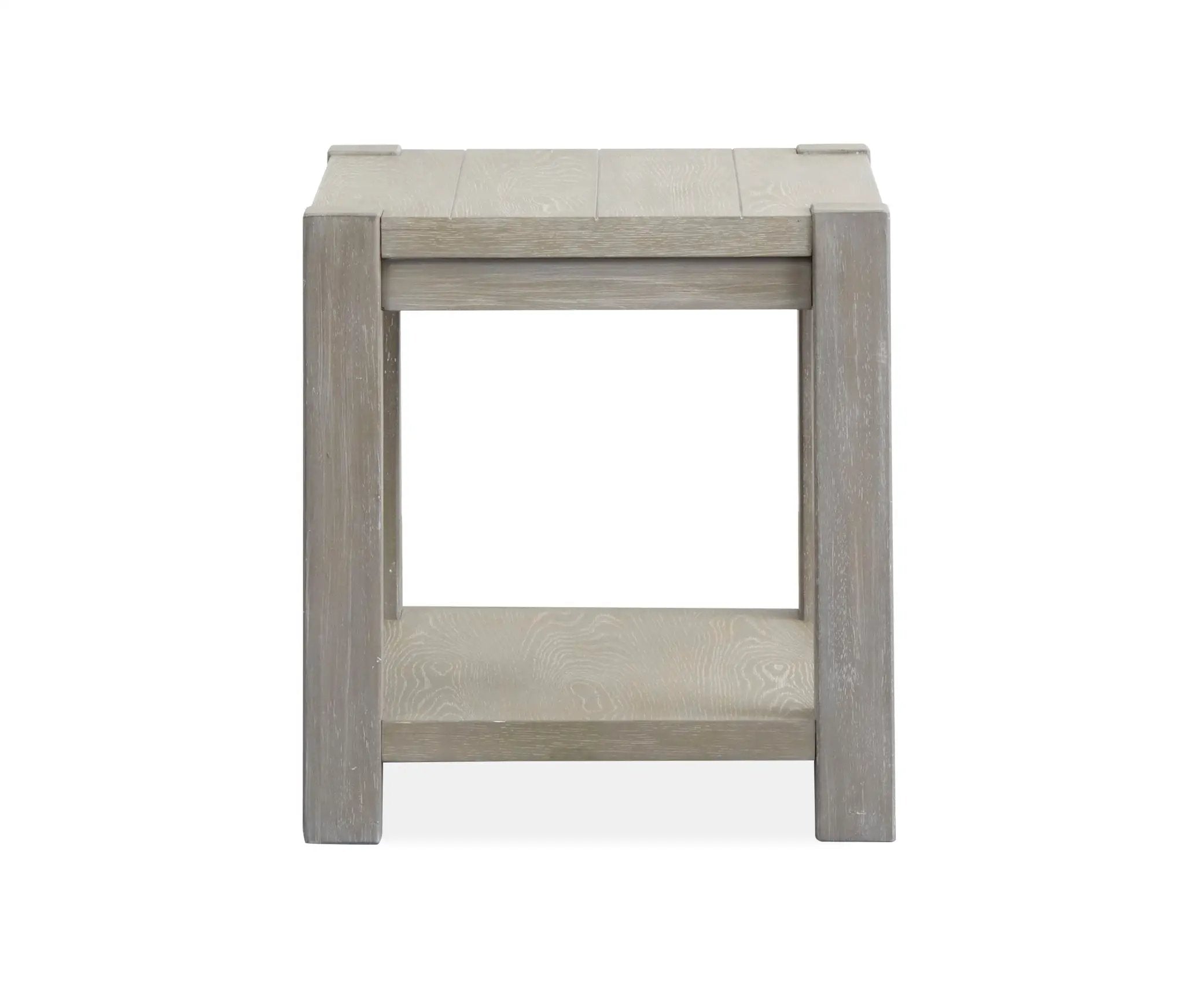 Burgess - Rectangular End Table - Calico Gray by Unique Piece Furniture