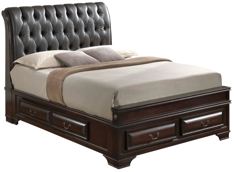 Storage Bed Elegant Transitional by Unique Piece Furniture