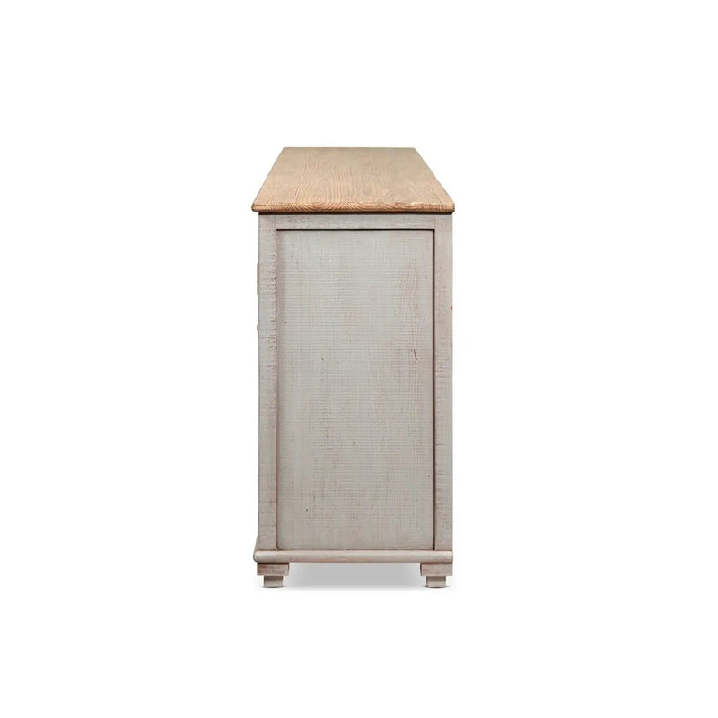 Colette - 6 Door Cabinet Sideboard - Brown by HouseOfZazla