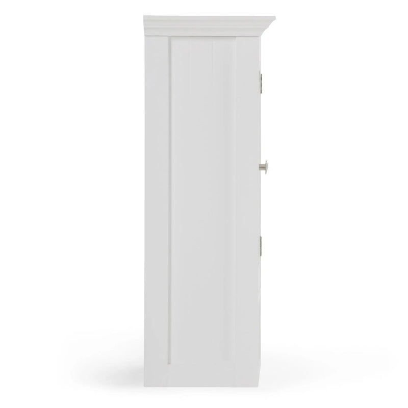 Acadian - Double Door Wall Cabinet - Pure White by HouseOfZazla