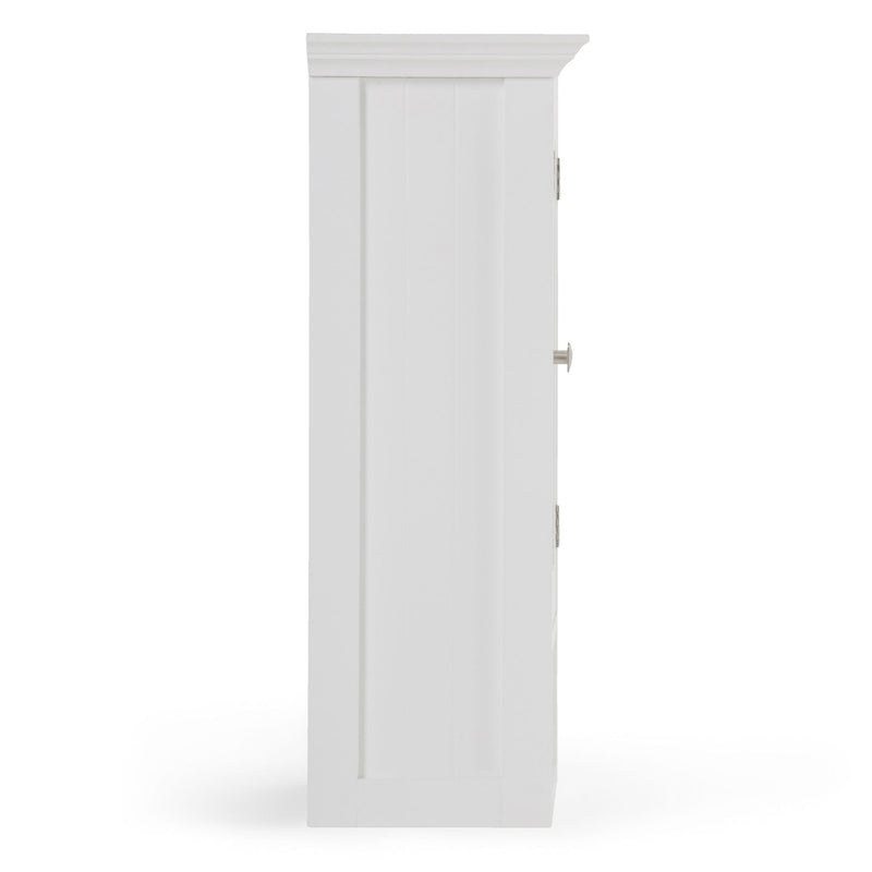 Double Door Wall Cabinet with Adjustable Shelves - Pure White, photo 4 of 9