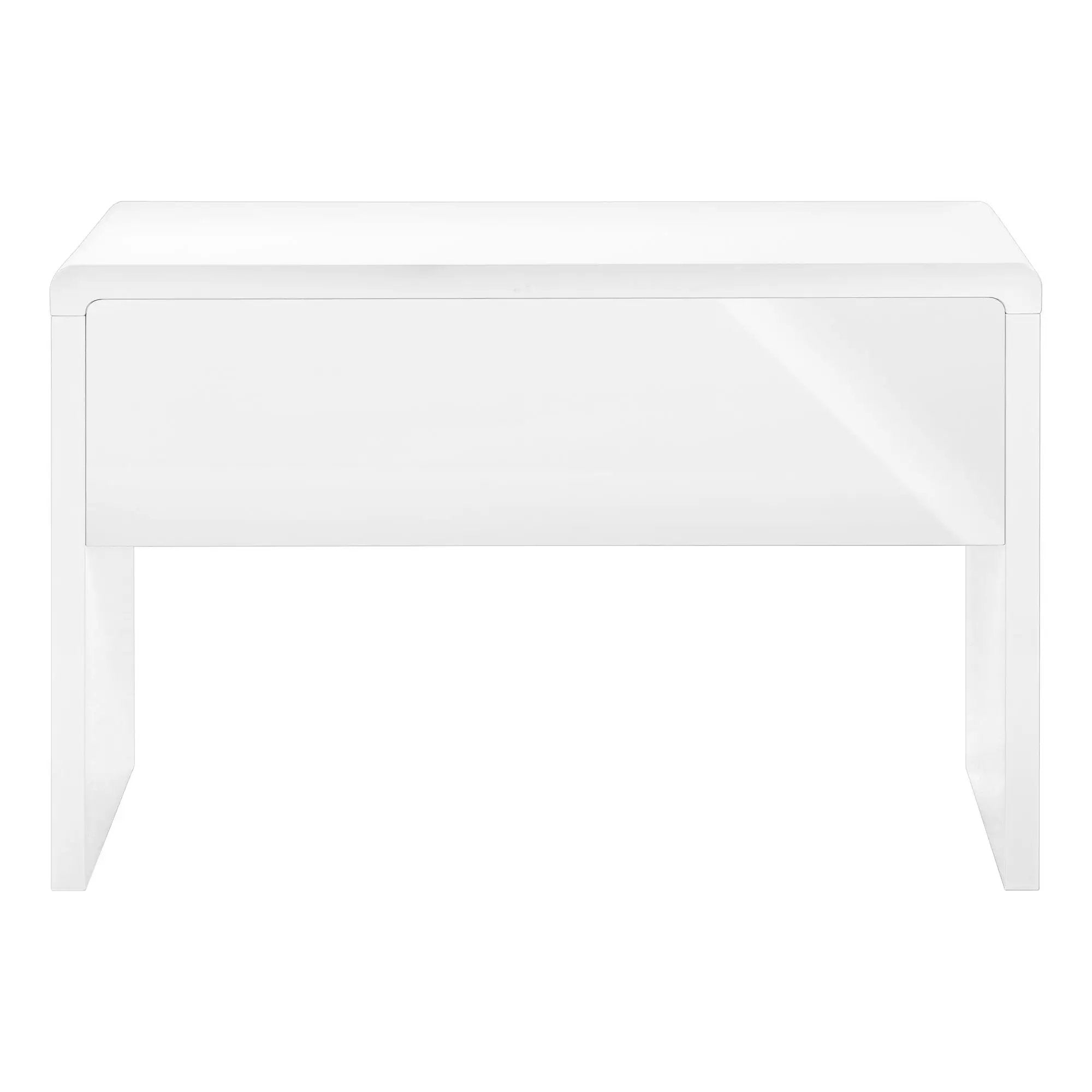 Computer Desk For Home Office, Storage Drawers, Contemporary & Modern - White by Unique Piece Furniture