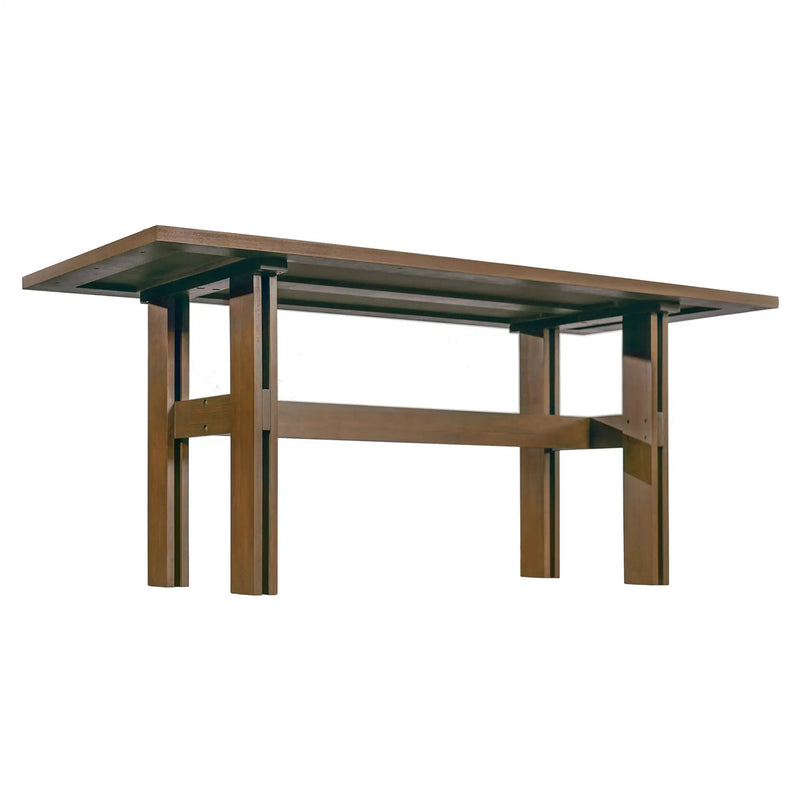Modern Wooden Dining Table for 4 to 6 People by HouseOfZazla