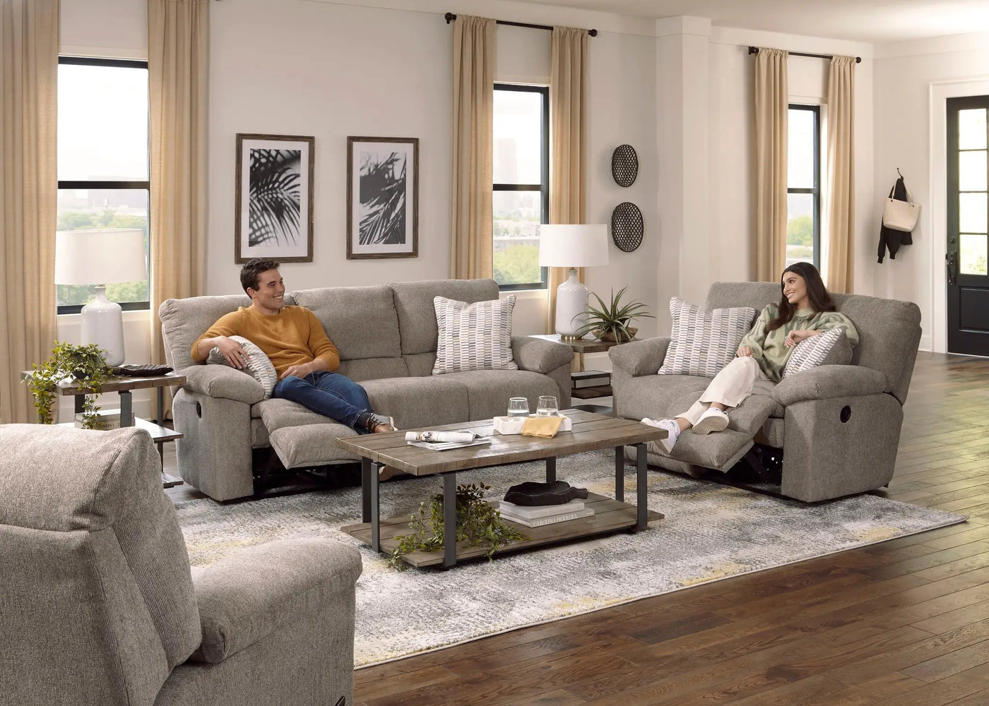 Tyler - Reclining Loveseat by Unique Piece Furniture