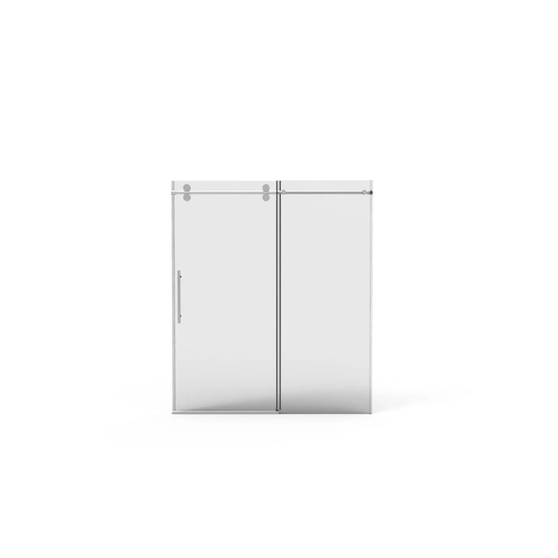 56"-60"W x 76"H Frameless Shower Door by HouseOfZazla