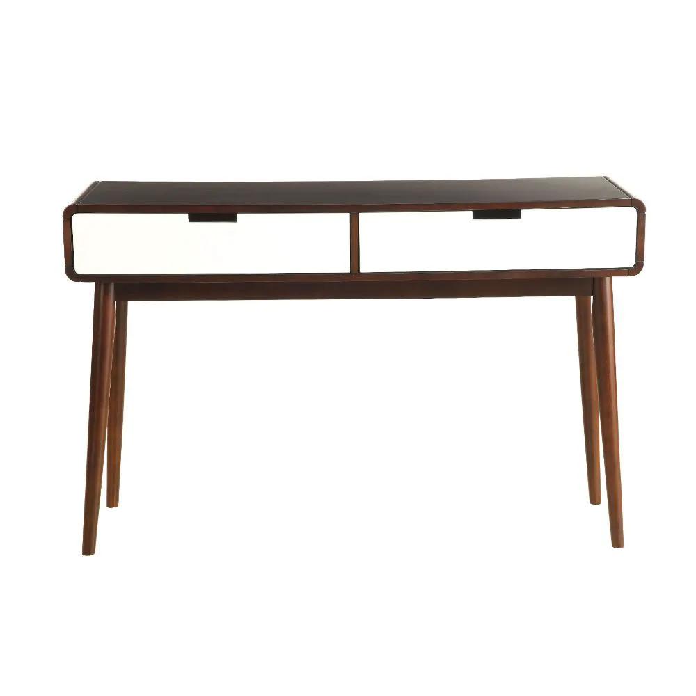 Christa - Sofa Table - White & Espresso by Unique Piece Furniture