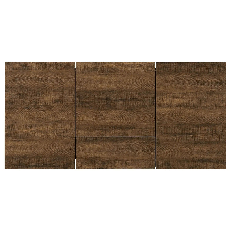 Writing Desk With 4 Hidden Storages - Brown