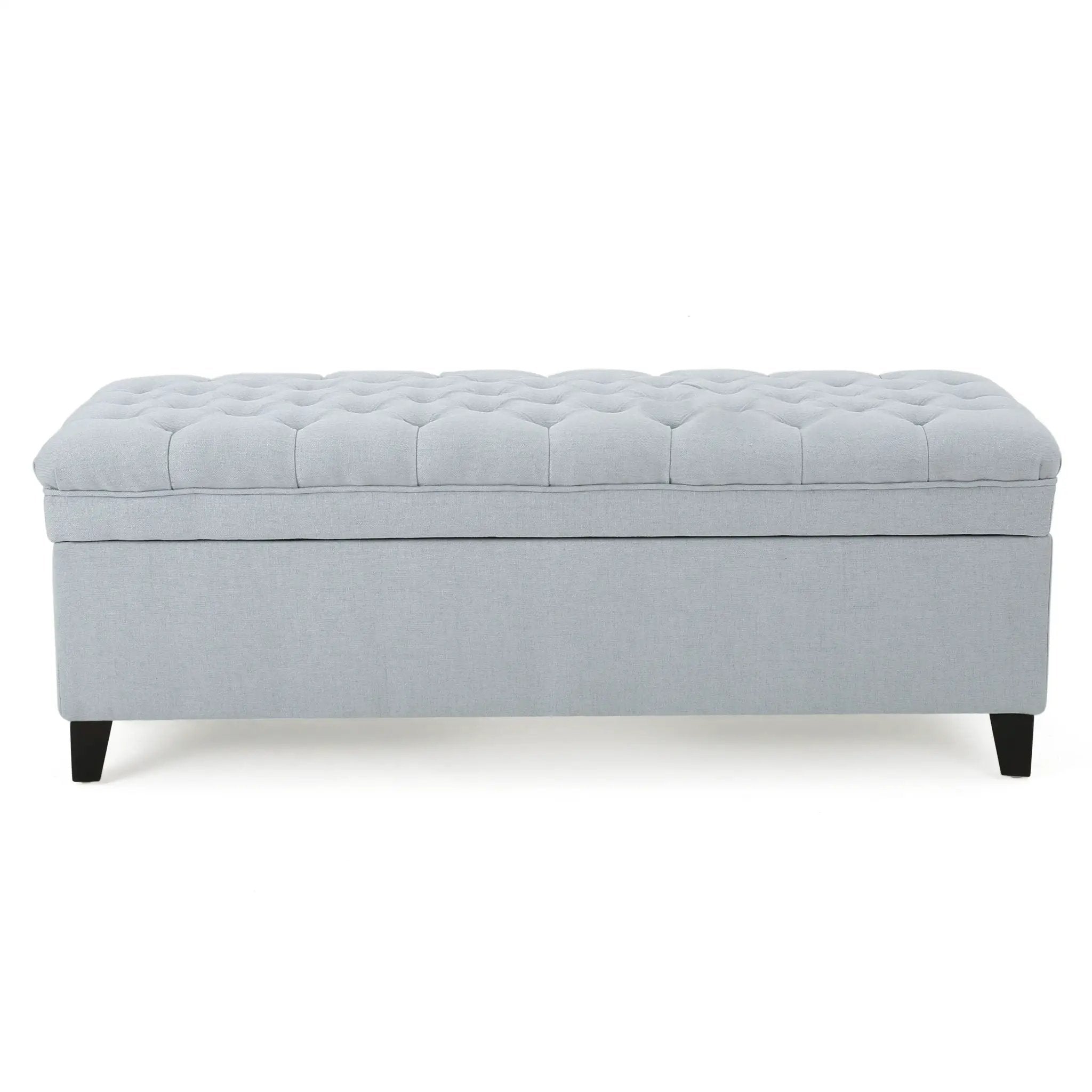Juliana Storage Ottoman With Birch Legs by HouseOfZazla