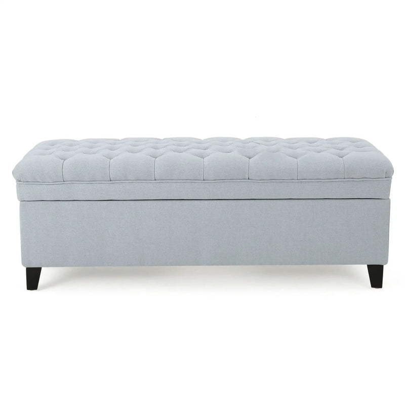 Juliana Storage Ottoman With Birch Legs by HouseOfZazla