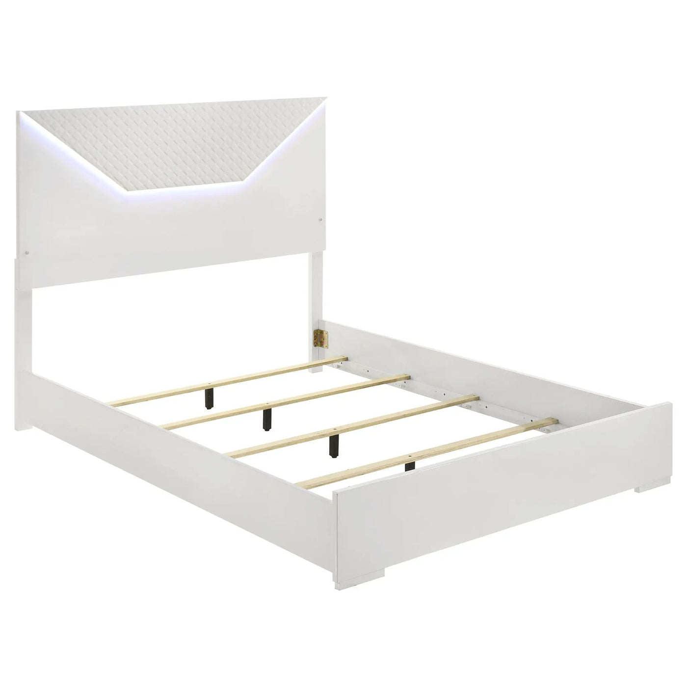 Pierce - Panel Bed LED Headboard by HouseOfZazla