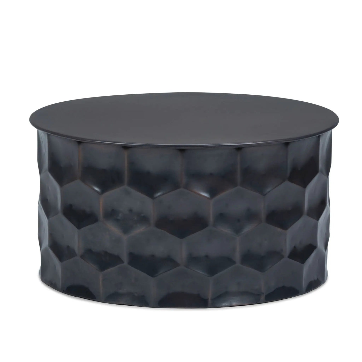 Whitney - Handcrafted Metal Storage Table by HouseOfZazla