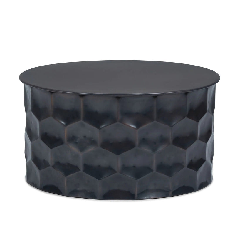 Whitney - Handcrafted Metal Storage Table by HouseOfZazla