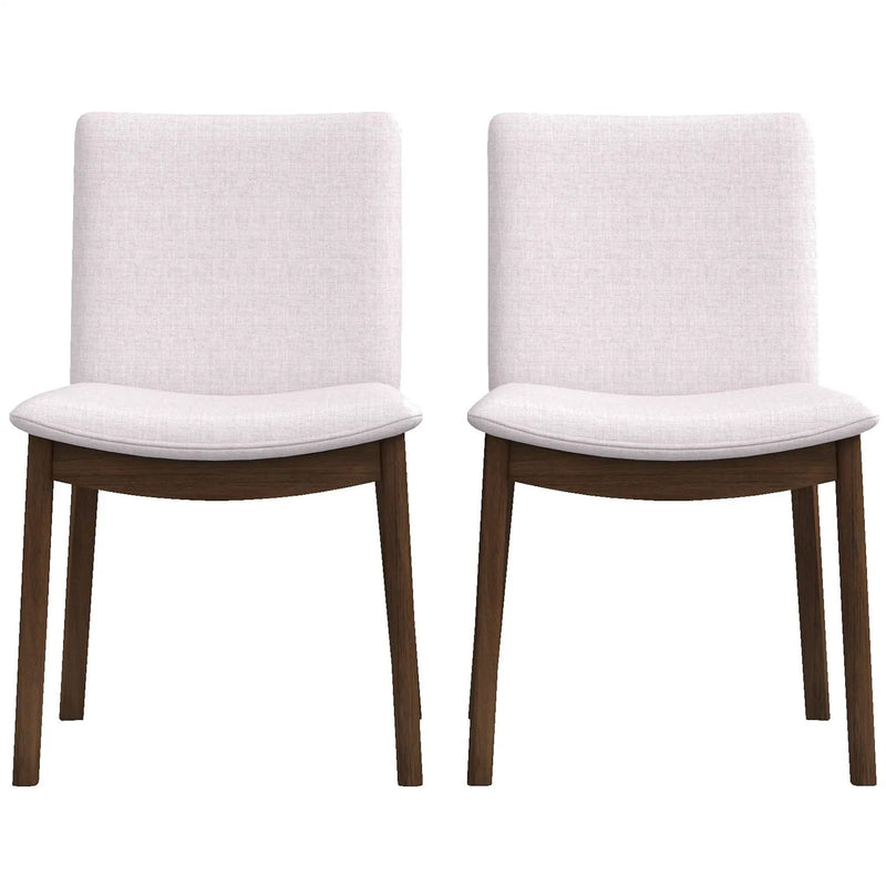 Laura - Mid-Century Modern Solid Wood Dining Chair (Set of 2) by Unique Piece Furniture