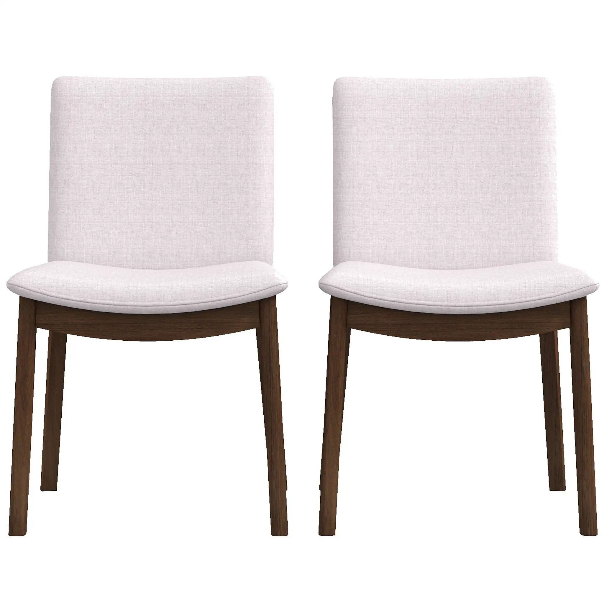 Laura - Mid-Century Modern Solid Wood Dining Chair (Set of 2) by Unique Piece Furniture