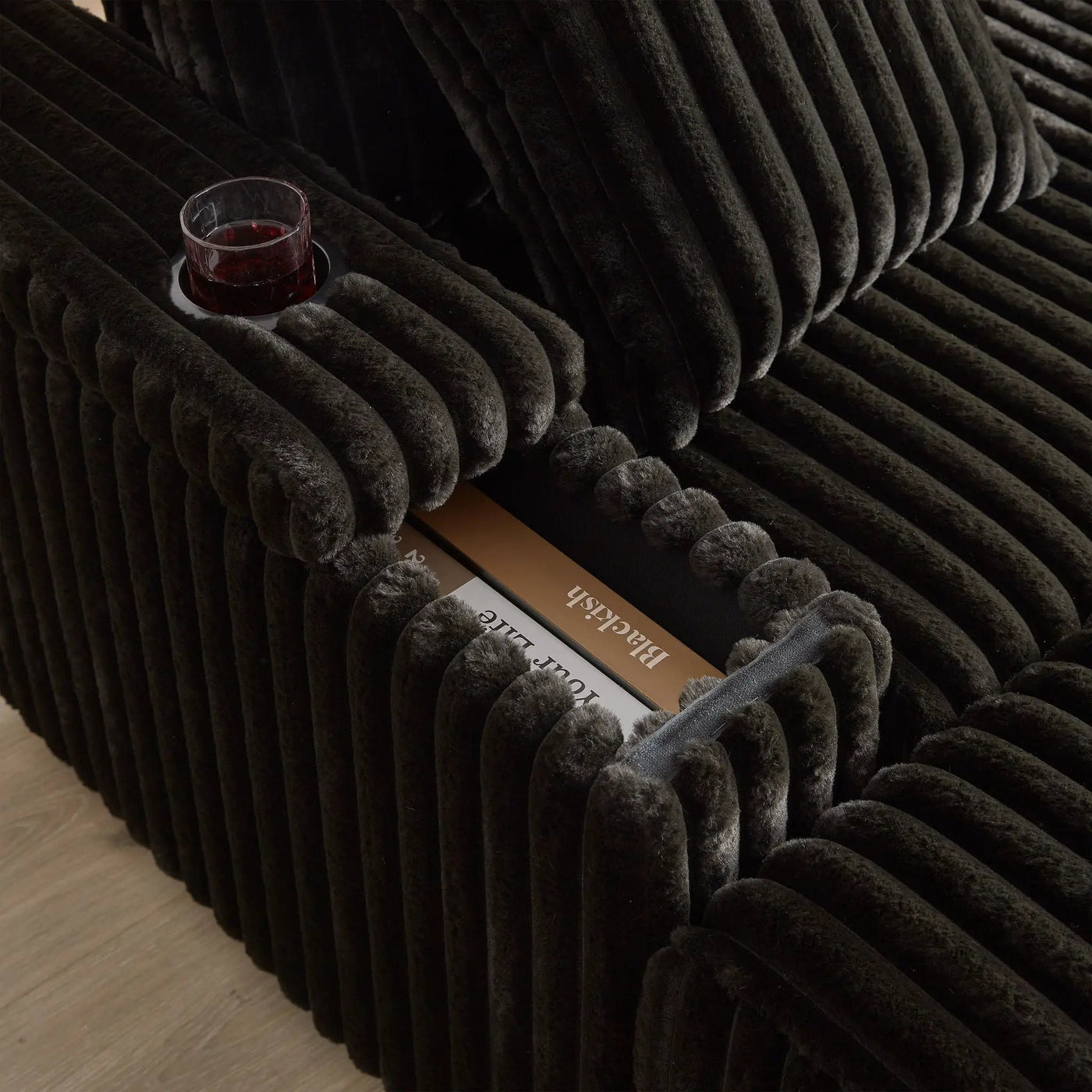 3 Seater Sofa With 2 Ottomans For Living Room by HouseOfZazla