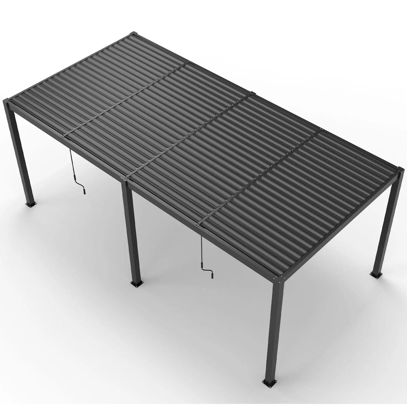 Louver Pergola Aluminium Frame & Louvers by HouseOfZazla