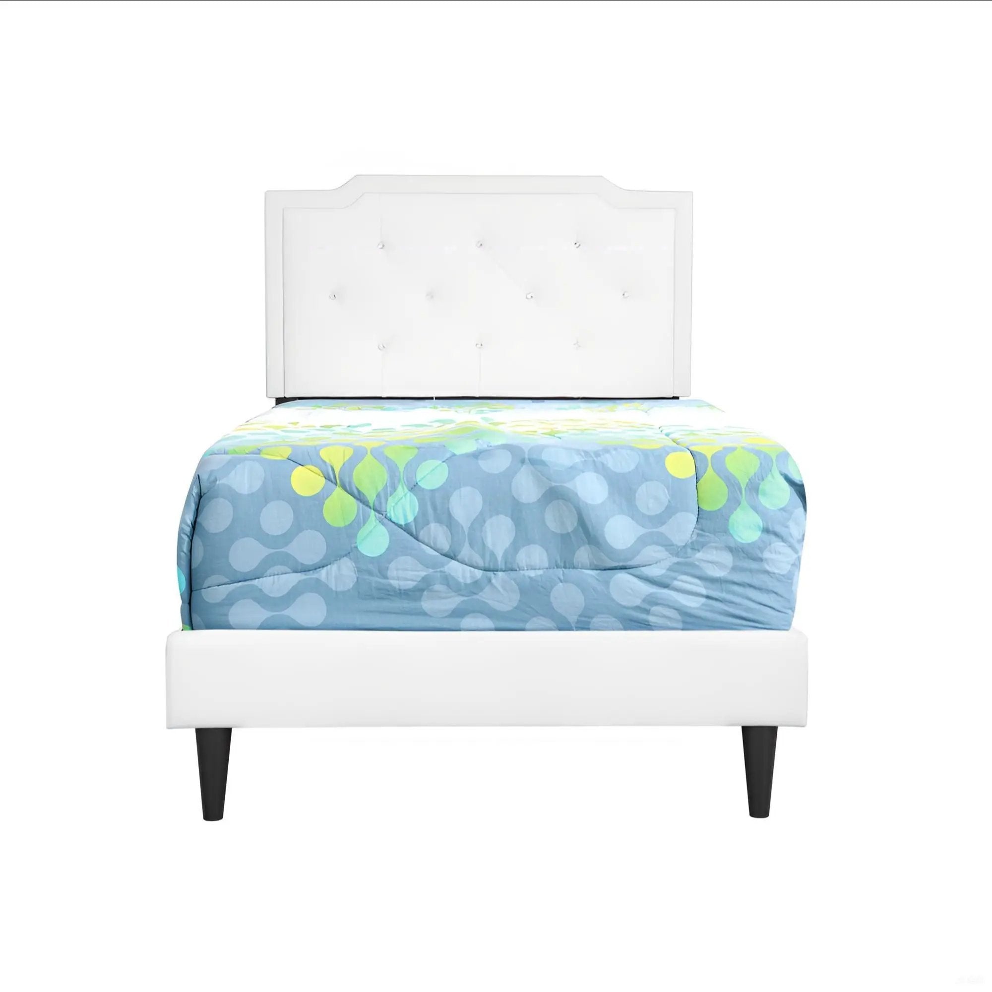 Button Tufted Bed Charming For Cozy Spaces by Unique Piece Furniture