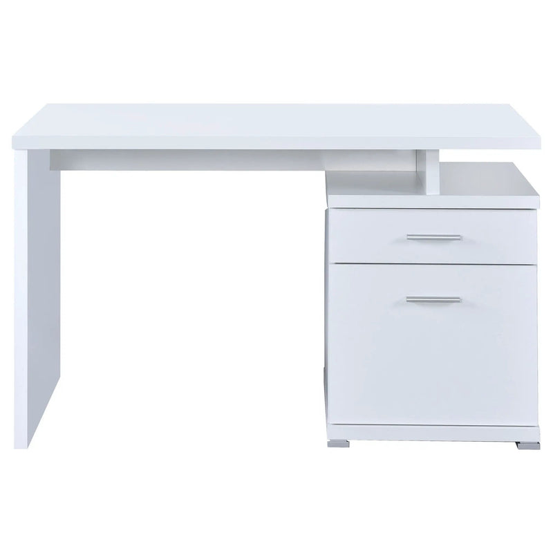 Irving 47-inch 2-drawer Office Computer Desk White by Unique Piece Furniture