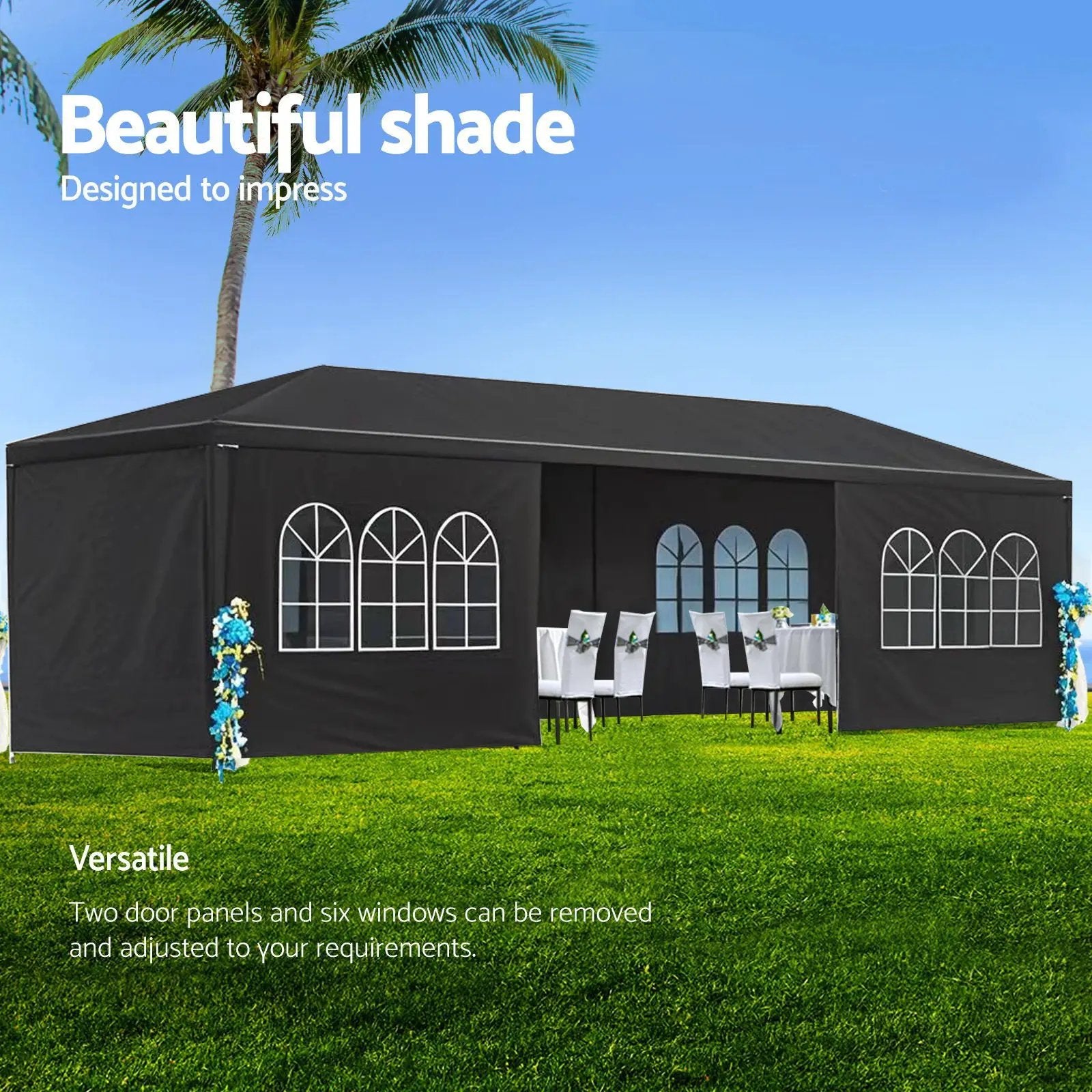 10x30' Wedding Party Canopy Tent Outdoor Gazebo by HouseOfZazla