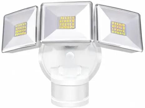 OREiN 4500LM/30W Flood Lights Outdoor, 180°/40FT Motion Sensor Outdoor Lights 3 Modes Dusk to Dawn IP65 Waterproof LED Security Light for 4500SQ.FT Area for Yard Garden, White (Hardwired) by GreenHaven Gardens