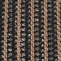 Eden's Decor Straight Flat-Edged Sun Shade Sail Rectangular 10' x 11' Brown UV-Blocking Outdoor Canopy Fabric Cloth Awning for Pergola Patio Garden Backyard Custom Size by GreenHaven Gardens