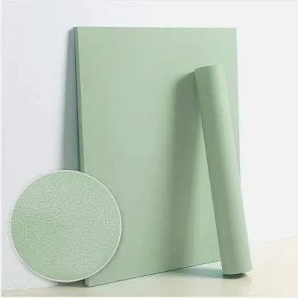 Dimoon 118''x17.7'' Green Peel and Stick Wallpaper Contact Paper Modern Self Adhesive Wall Paper Removable Renter Friendly Textured Solid Color Shelf Cabinet Vinyl Roll (118''x17.7'',Light Green) by GreenHaven Gardens