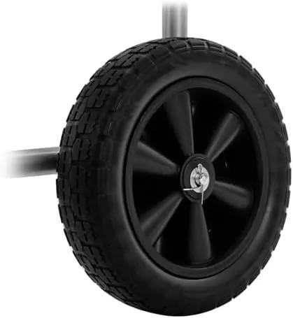 VEVOR Hose Reel Cart, Hold Up to 250 ft of 5/8’’ Hose, Garden Water Hose Carts Mobile Tools with 4 Wheels, Heavy Duty Powder-coated Steel Outdoor Planting with Storage Basket, for Garden, Yard, Lawn by GreenHaven Gardens