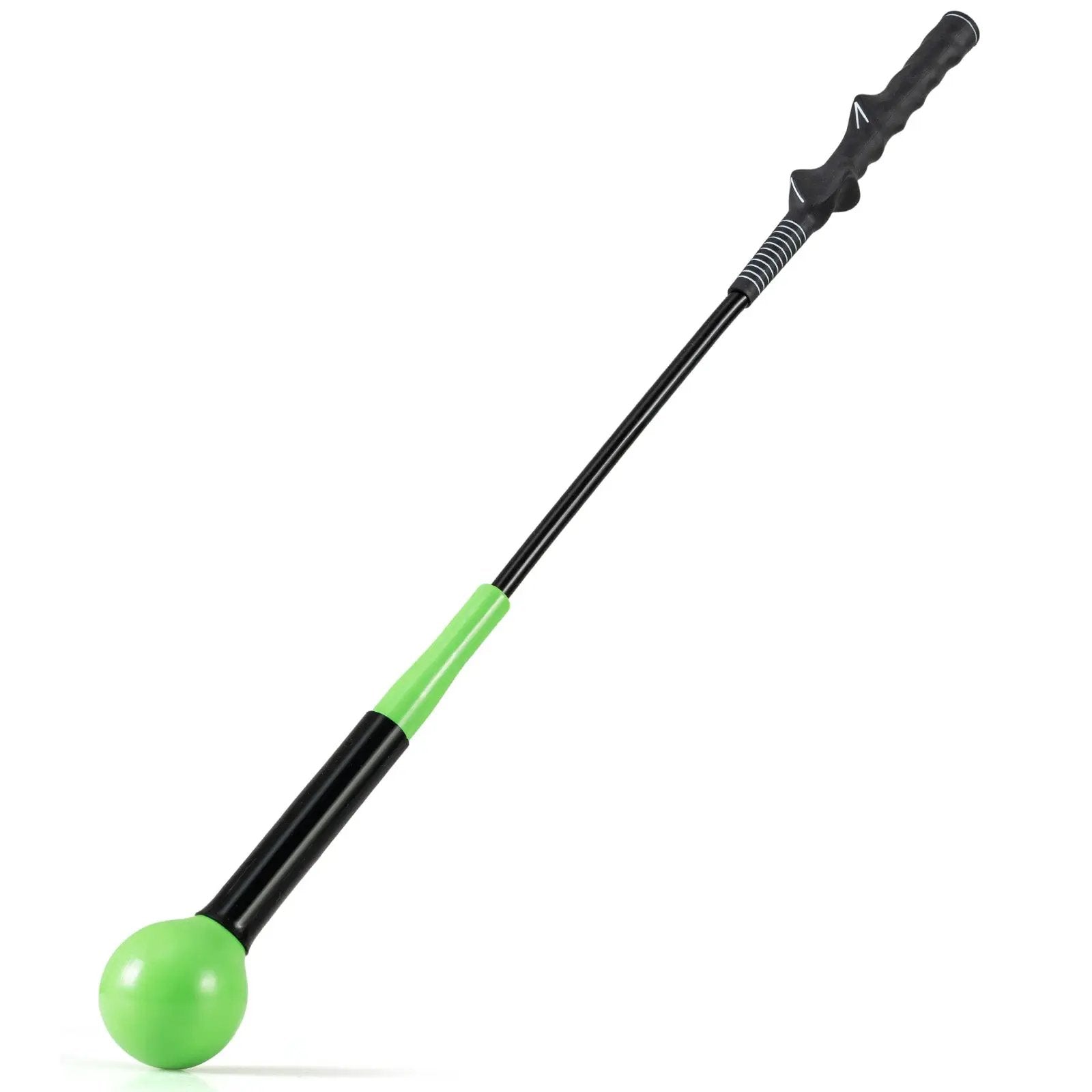 31.5 Inch Golf Swing Trainer Aid with Weighted Head for Grip Rhythm Balance by DirectDeals