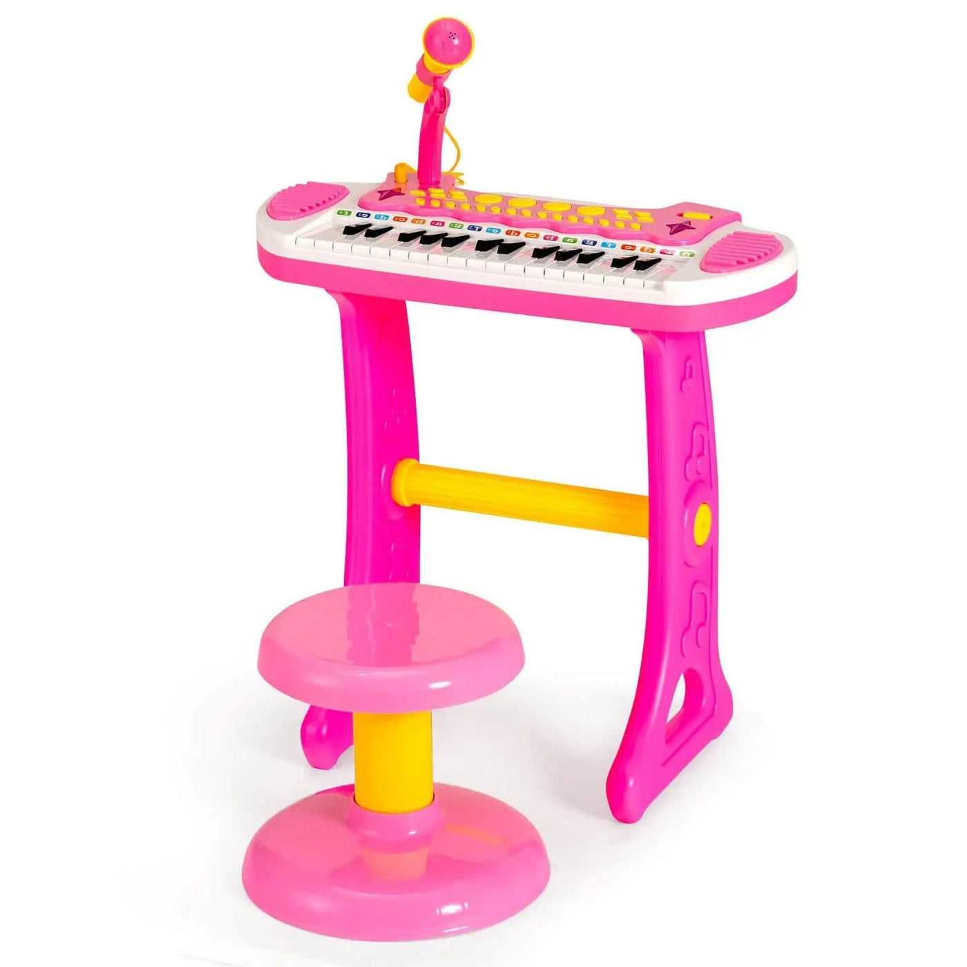 31-Key Kids Piano Keyboard Toy with Microphone and Multiple Sounds for Age 3+ by DirectDeals