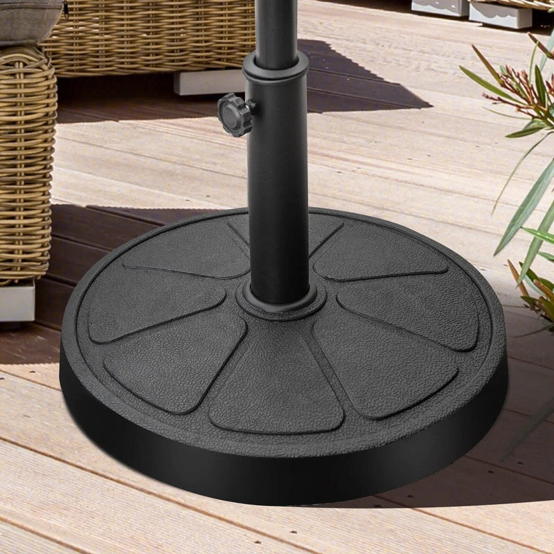 31LBS 18 Inch Round Outdoor Umbrella Base by DirectDeals