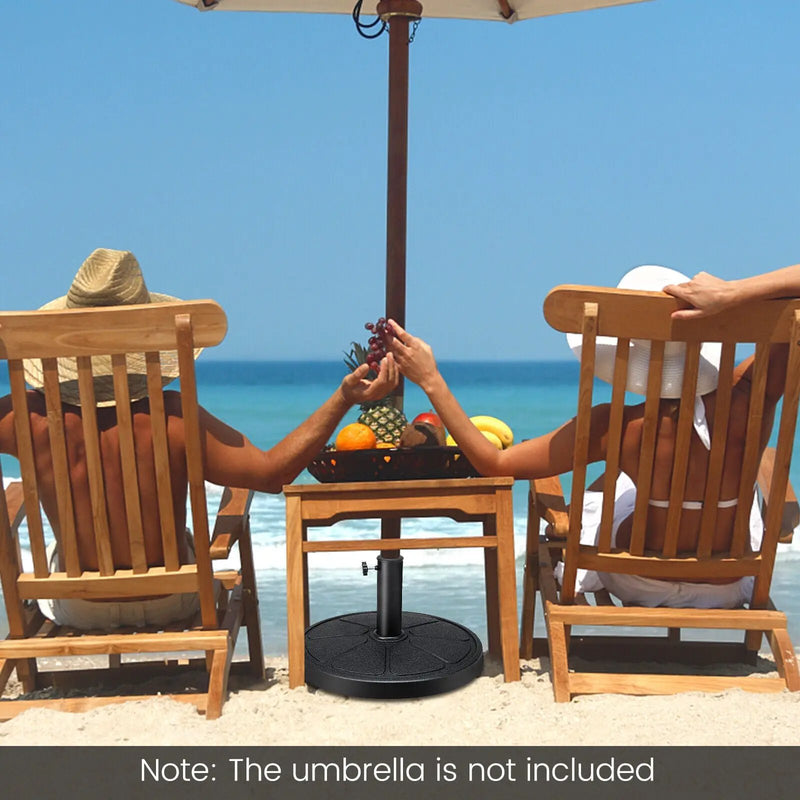 31LBS 18 Inch Round Outdoor Umbrella Base by DirectDeals